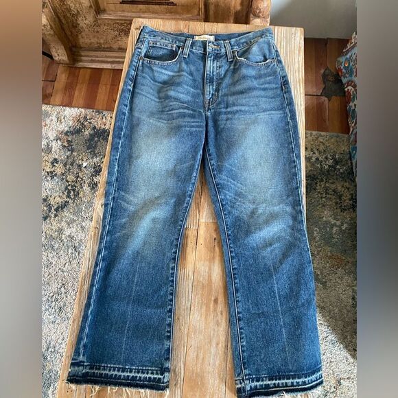 Madewell Retro Crop Boot Cut Jeans 26” - Picture 3 of 9